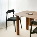 ARCHE SOFT chair / Black oak KRYSTIAN KOWALSKI