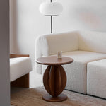CITRUS HIGH coffee table / Dark oak SYLVAIN WILLENZ