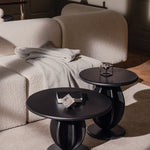 CITRUS LOW coffee table / Black ash SYLVAIN WILLENZ