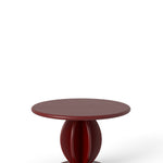 CITRUS LOW coffee table / Burgundy ash SYLVAIN WILLENZ