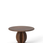 CITRUS LOW coffee table / Dark oak SYLVAIN WILLENZ
