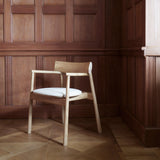 ELIPSA SOFT chair / Natur oak / Boucle sand TAMO