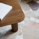 FILAR LOW coffee table / Dark oak Kenyon Yeh