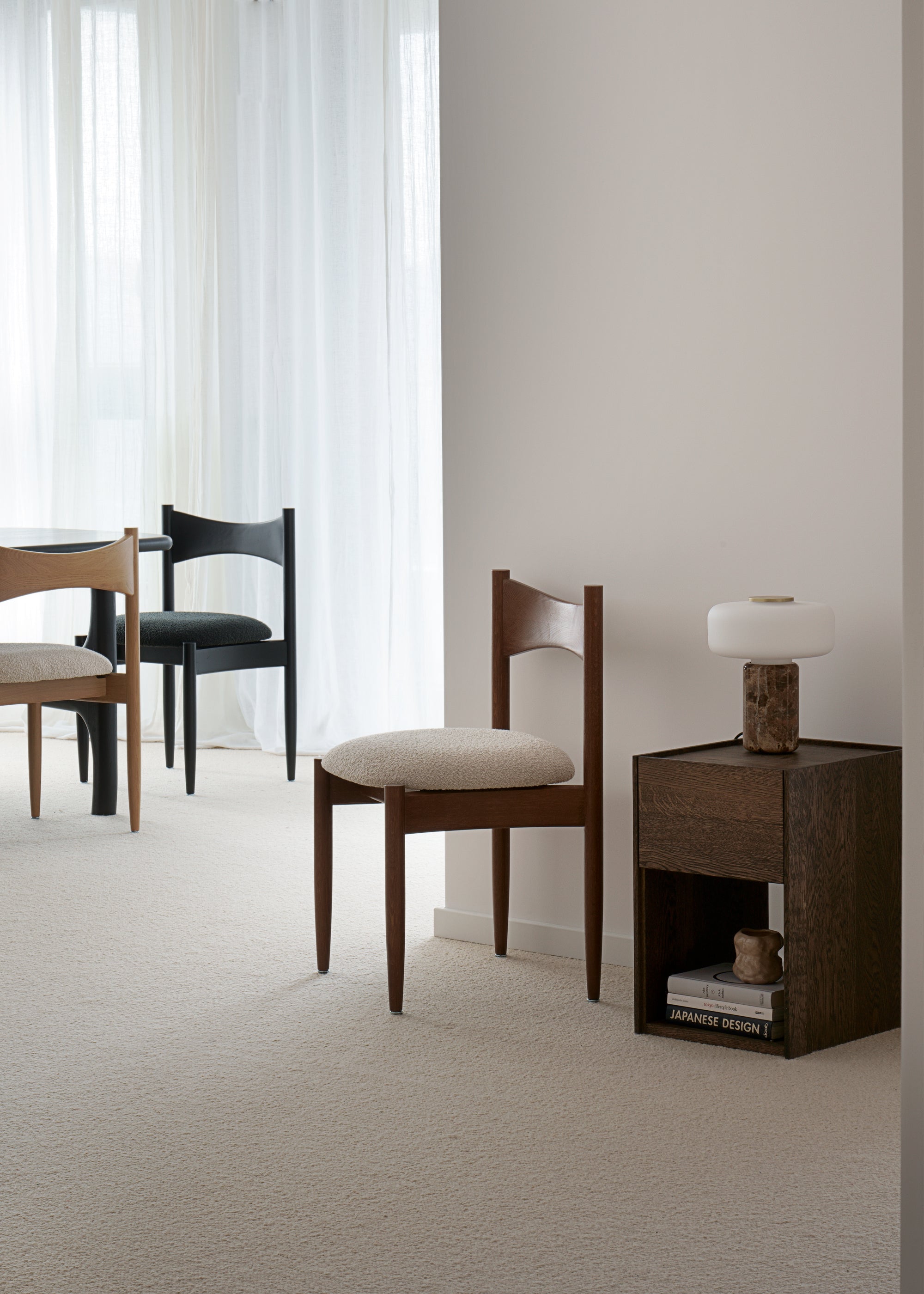 KEMI chair / Dark oak TAMO
