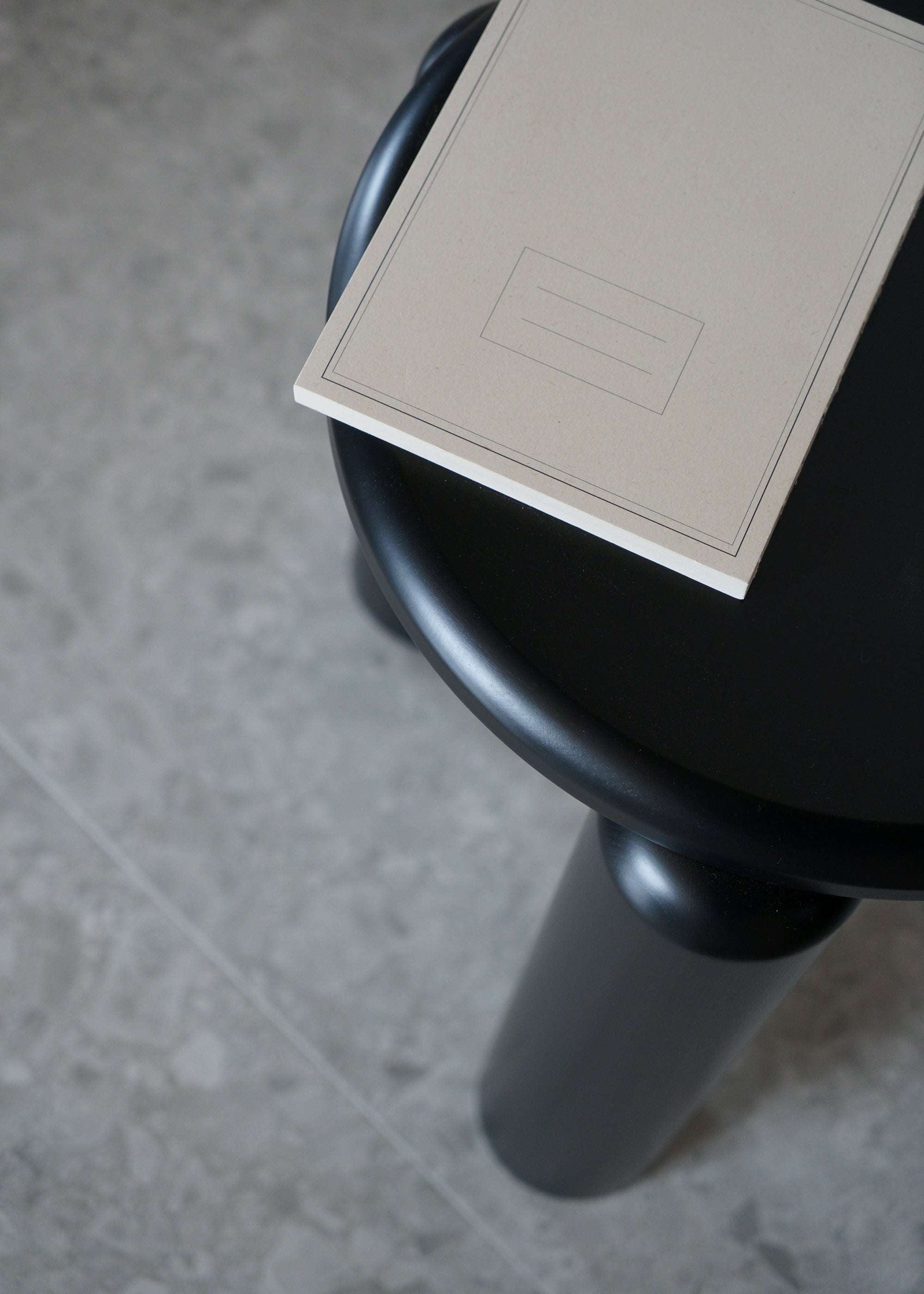NEO HIGH table / Black ash TAMO