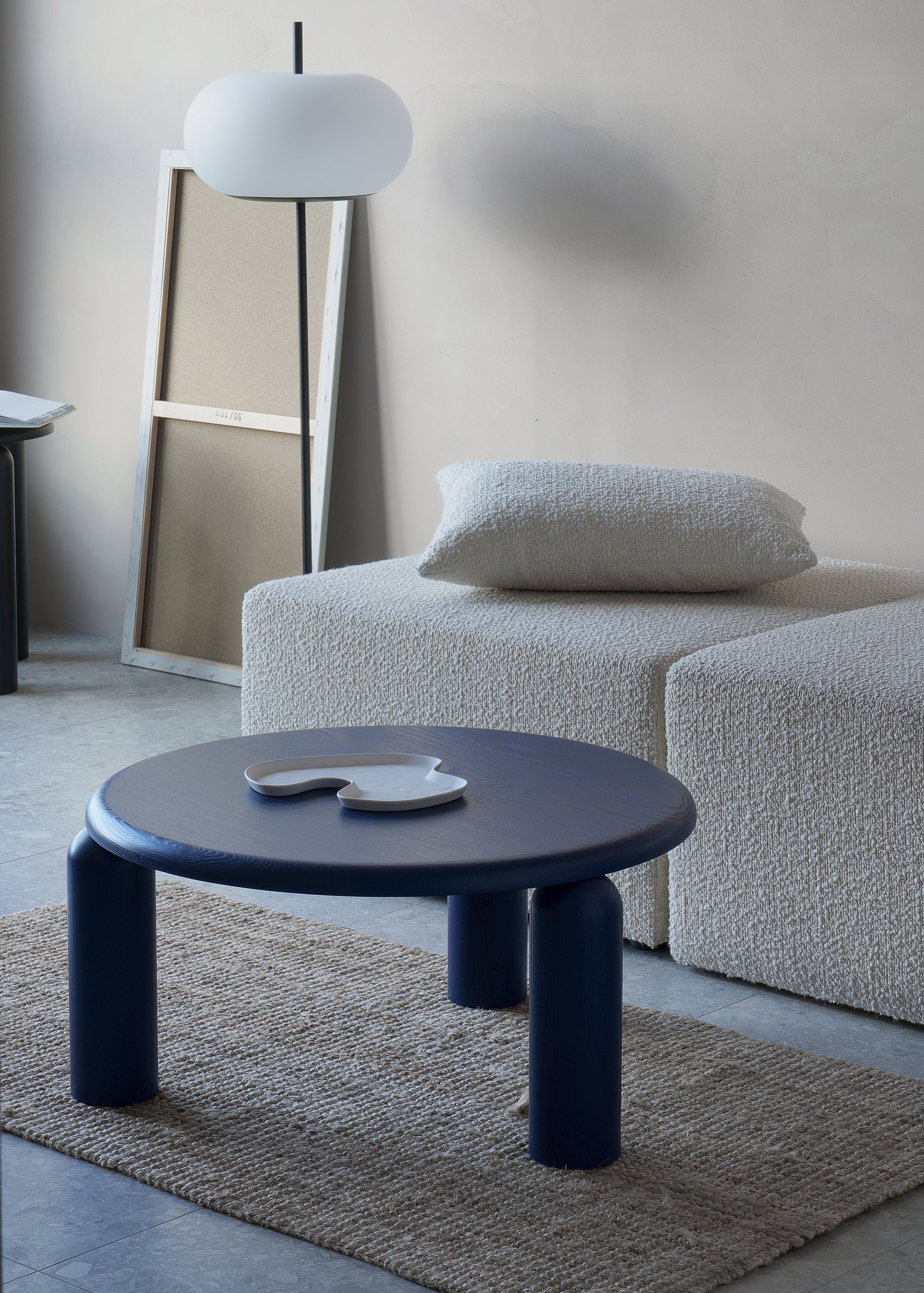 NEO LOW table / Cobalt ash TAMO