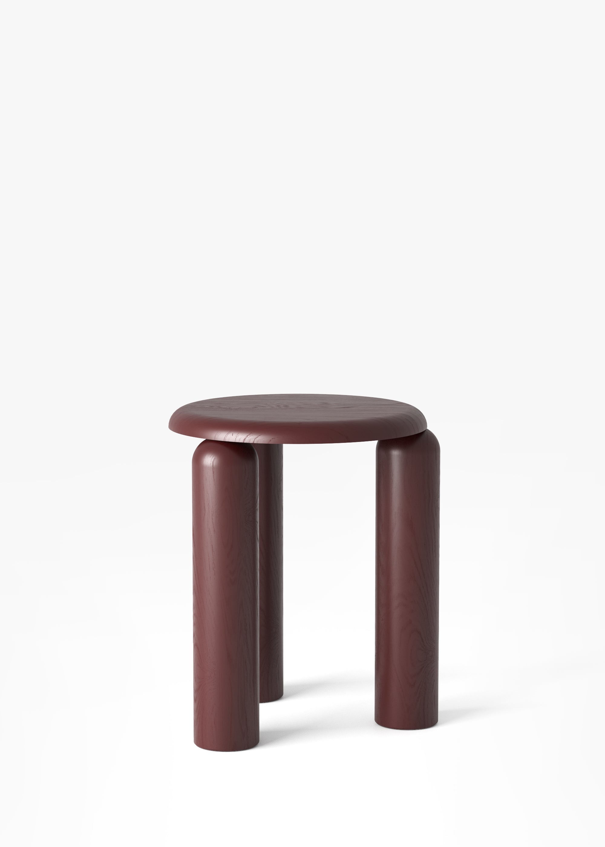 NEO HIGH table / Burgundy ash TAMO