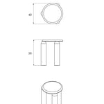 NEO HIGH table / Dark oak TAMO