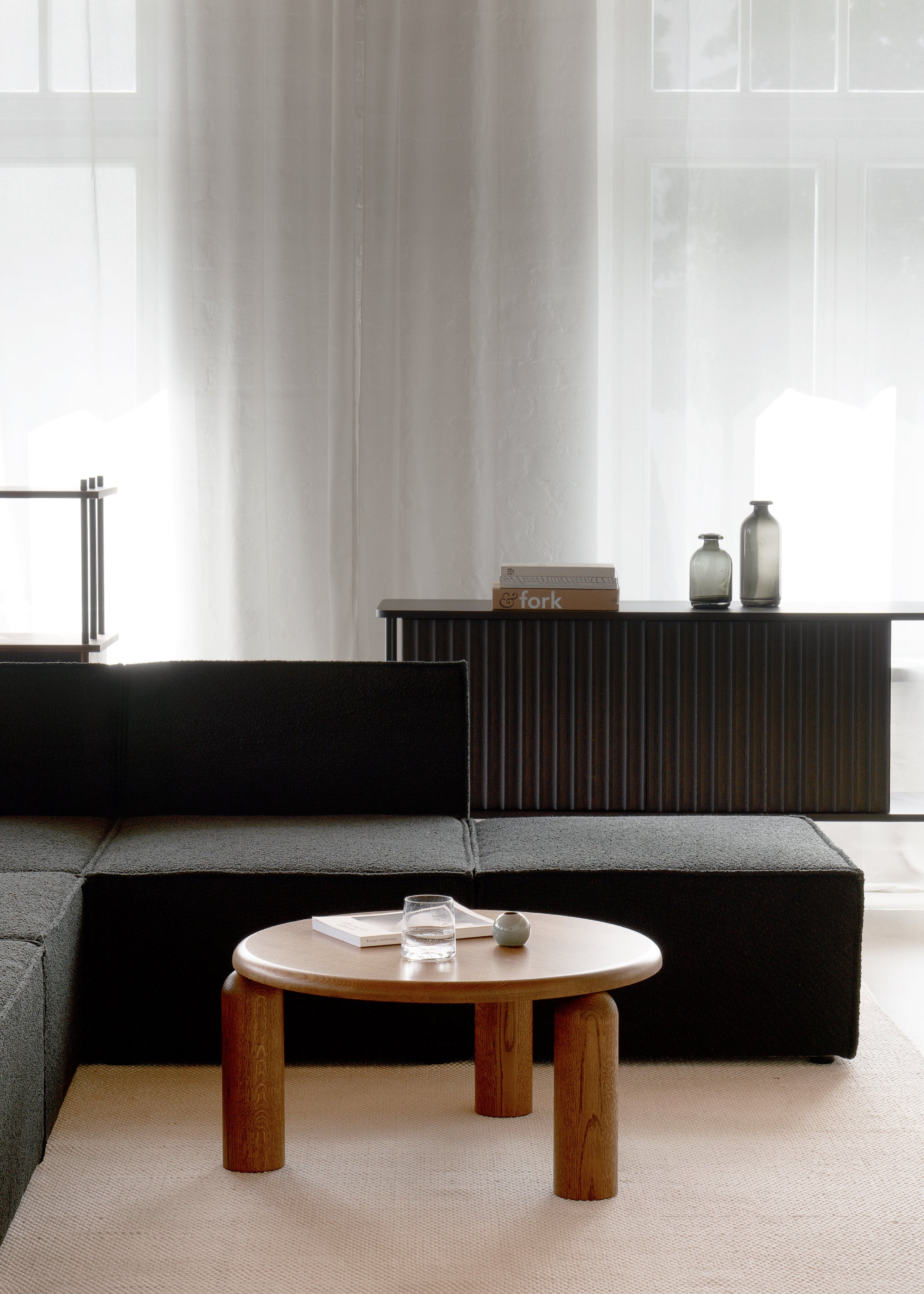 NEO LOW table / Dark oak TAMO