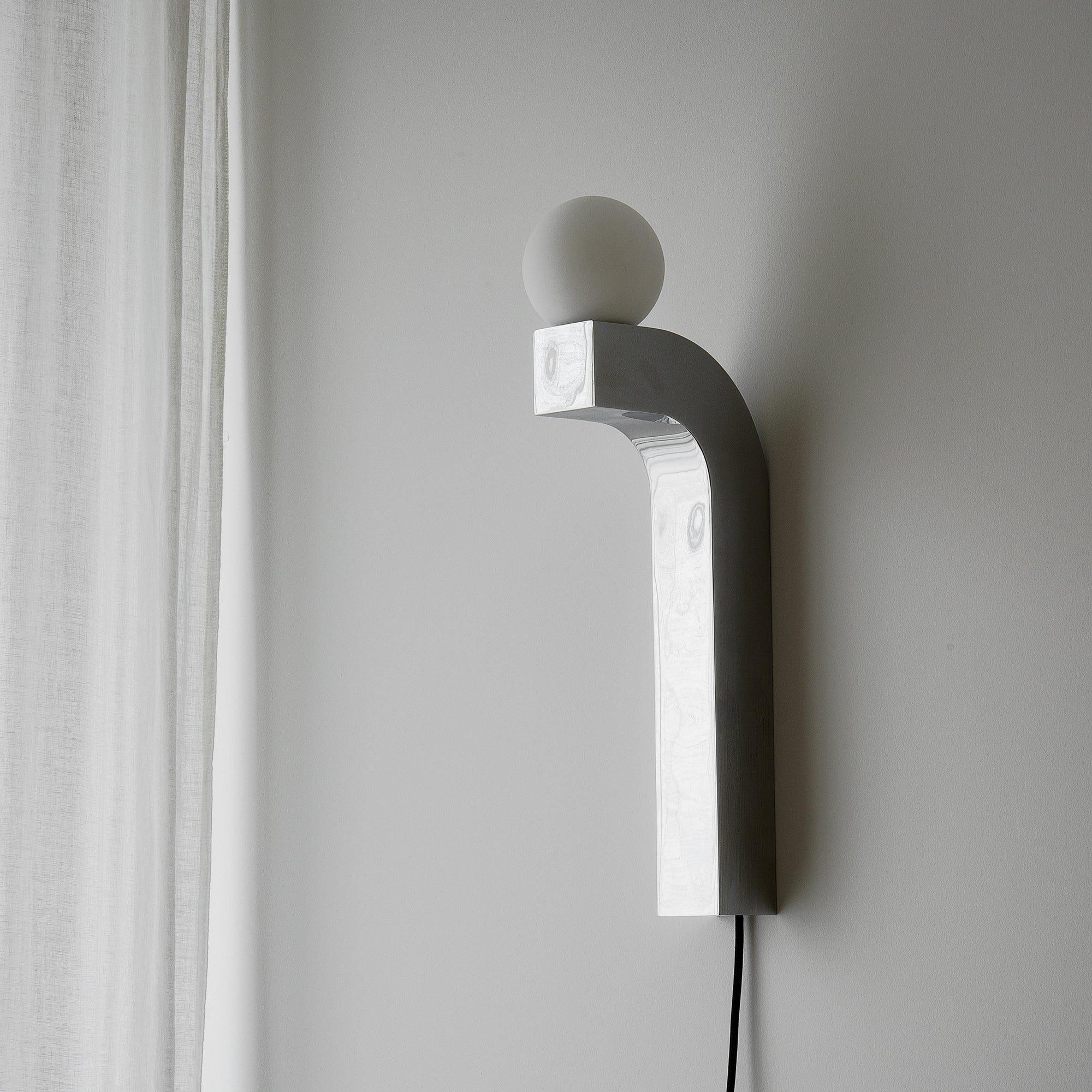 PALLIA wall lamp / Chrome TAMO