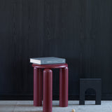 NEO HIGH table / Burgundy ash TAMO