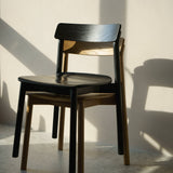 ARCHE chair / Black oak KRYSTIAN KOWALSKI