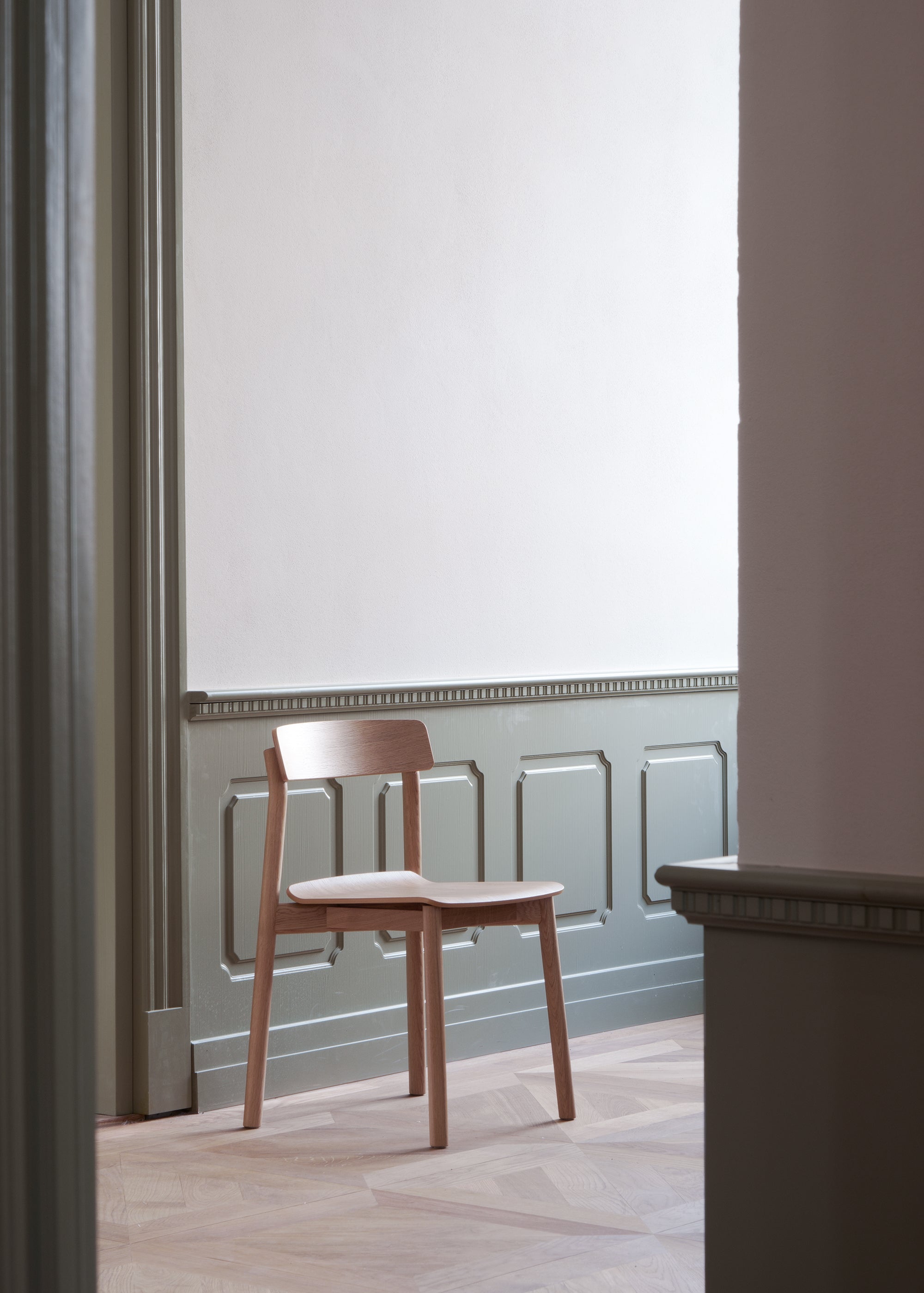 ARCHE chair / Natur oak KRYSTIAN KOWALSKI