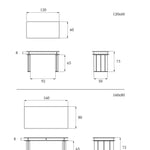 PIATO desk / Muscato TAMO DESIGN TEAM