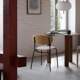 SPLOT SOFT chair / Black / Natur oak MARCIN LASKOWSKI