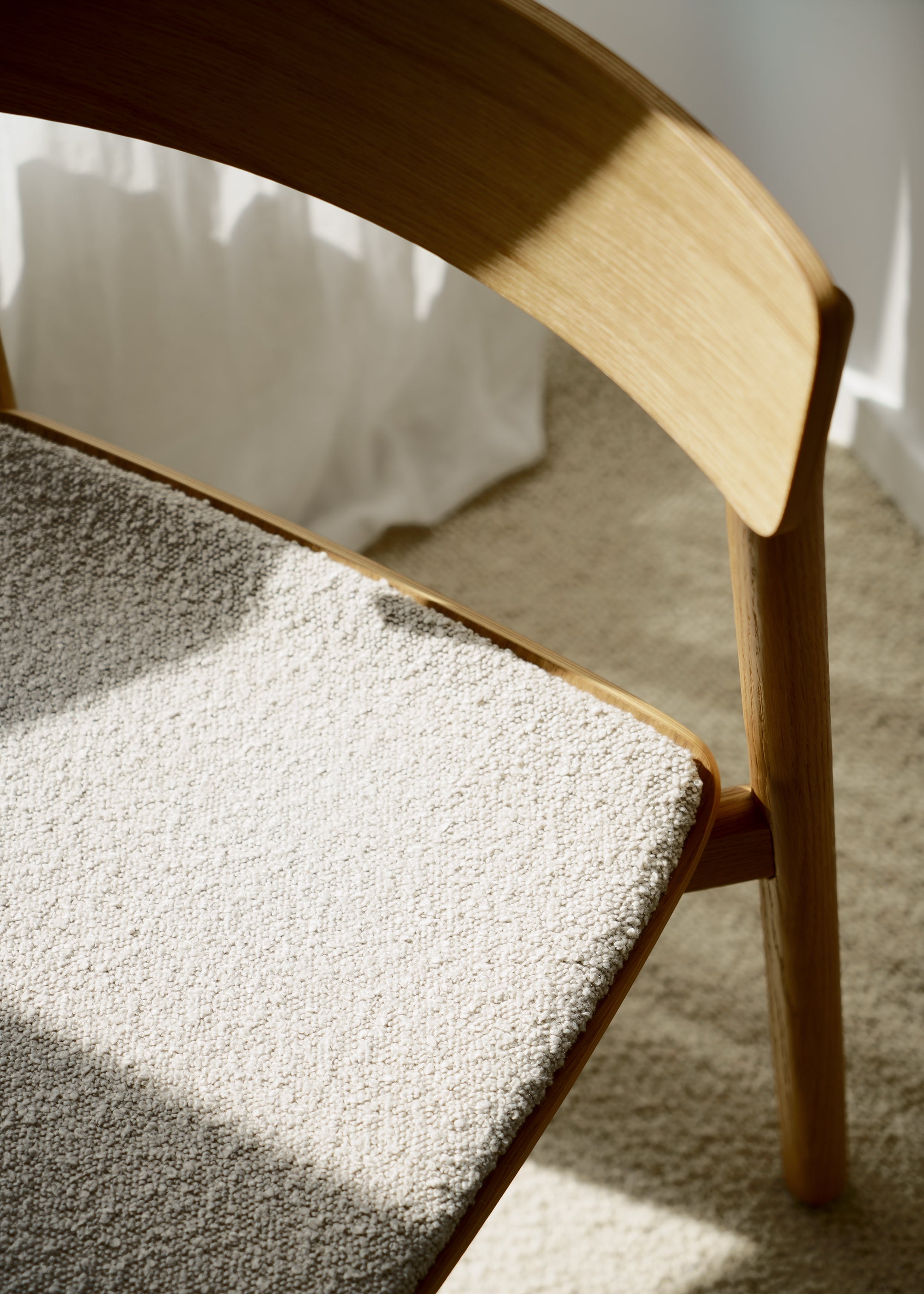 ARCHE SOFT chair / Natur oak KRYSTIAN KOWALSKI