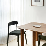 ARCHE SOFT chair / Black oak KRYSTIAN KOWALSKI