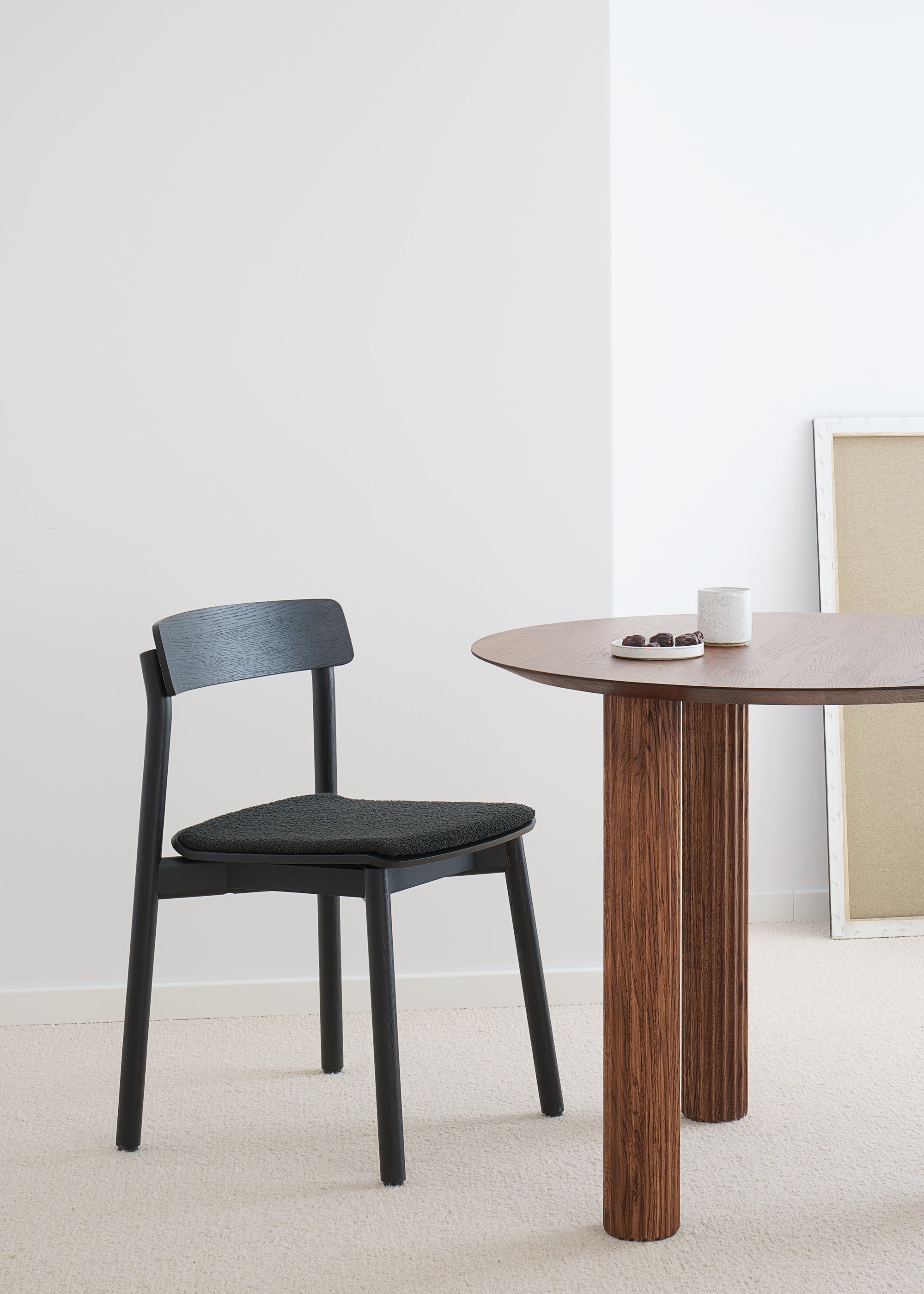 ARCHE SOFT chair / Black oak KRYSTIAN KOWALSKI