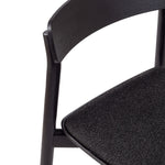 ARCHE SOFT chair / Black oak KRYSTIAN KOWALSKI