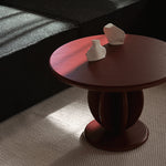 CITRUS LOW coffee table / Burgundy ash SYLVAIN WILLENZ