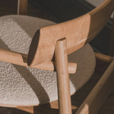 ELIPSA SOFT chair / Natur oak / Boucle sand TAMO