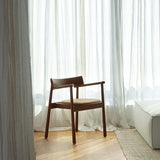 Chaise ELIPSA SOFT Dark Oak / Leather