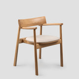 ELIPSA SOFT chair / Natur oak / Boucle sand TAMO