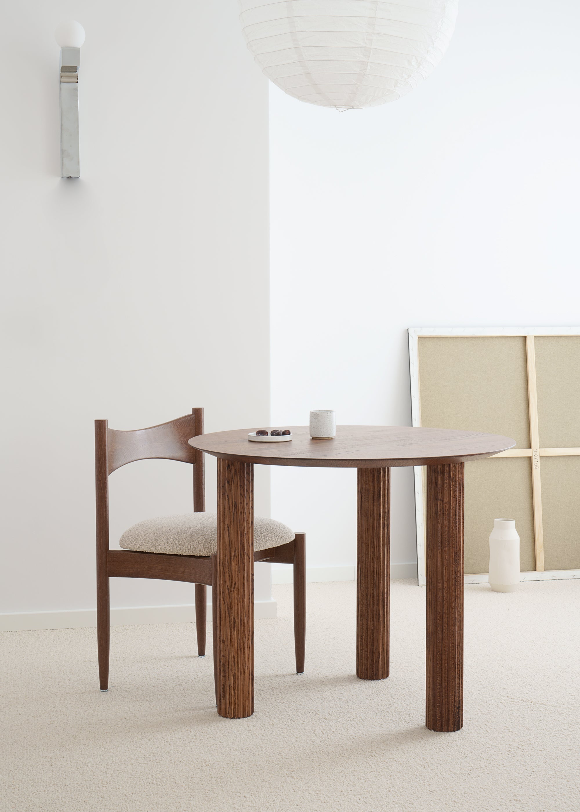 FILAR 90 table / Black ash TAMO