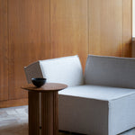 FILAR HIGH side table / Dark oak Kenyon Yeh