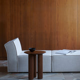 FILAR HIGH side table / Dark oak Kenyon Yeh