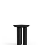 FILAR HIGH side table / Black ash Kenyon Yeh