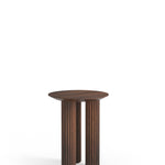 FILAR HIGH side table / Dark oak Kenyon Yeh