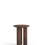 FILAR HIGH side table / Dark oak Kenyon Yeh