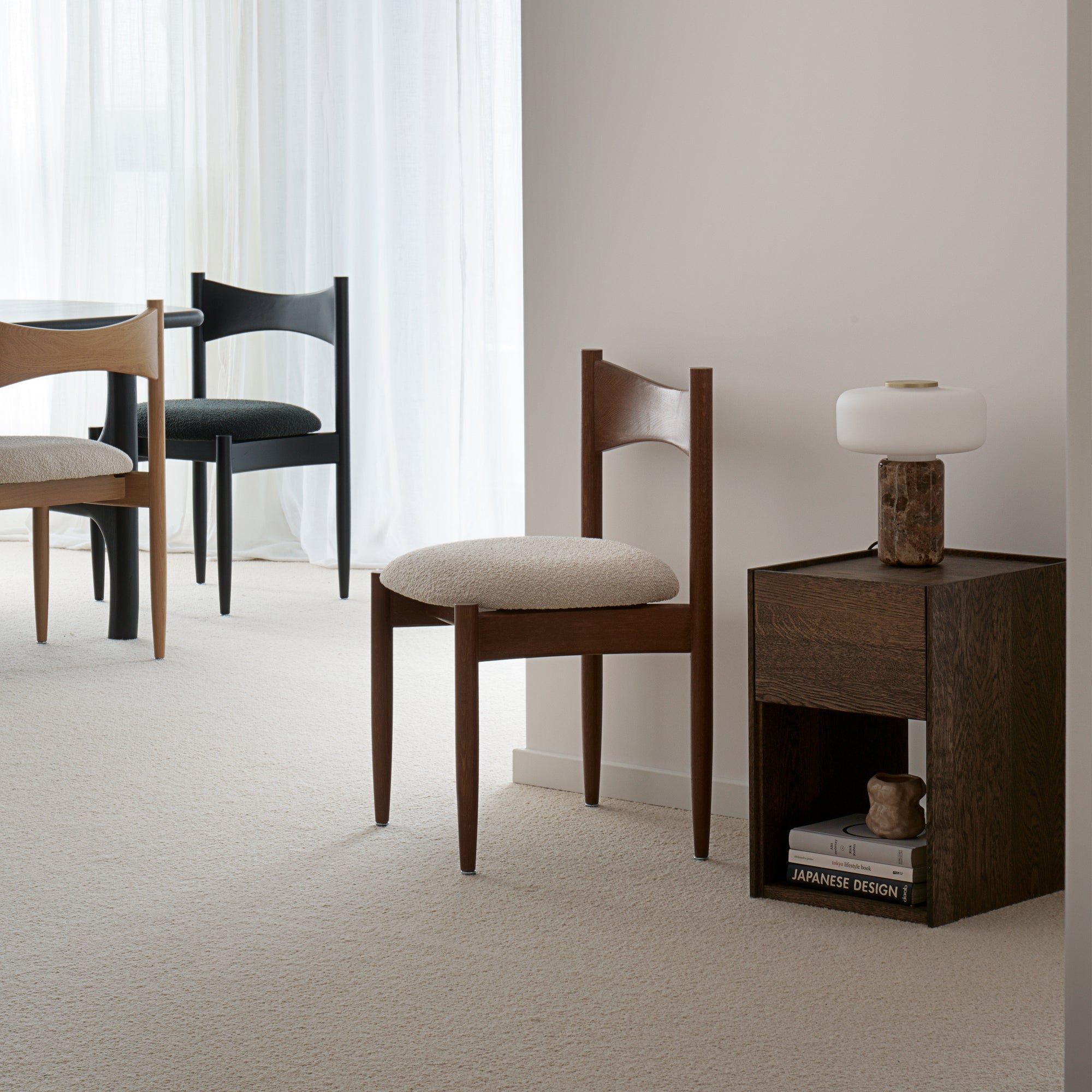 KEMI chair / Dark oak TAMO