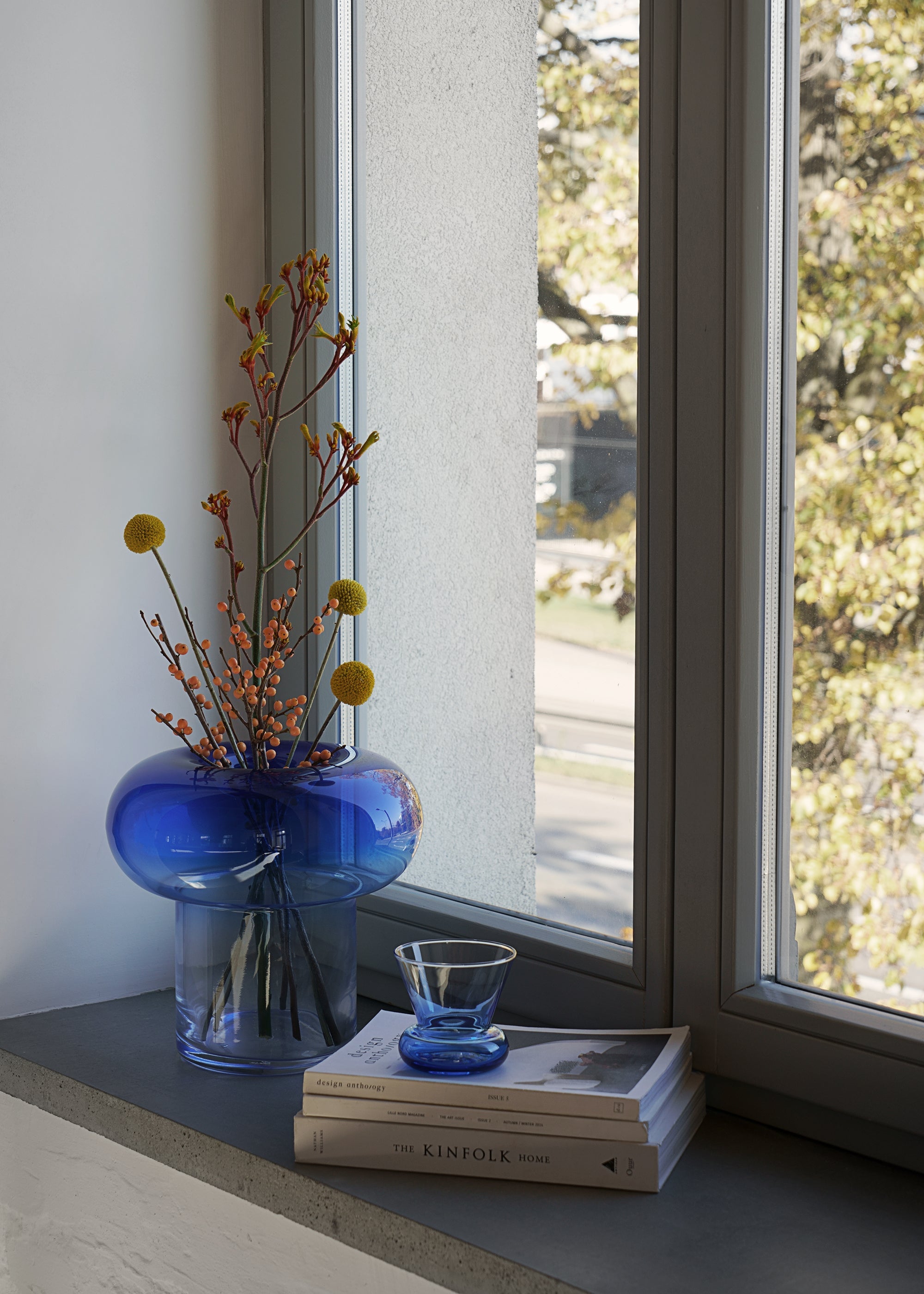 ORIO glass / Blue TAMO