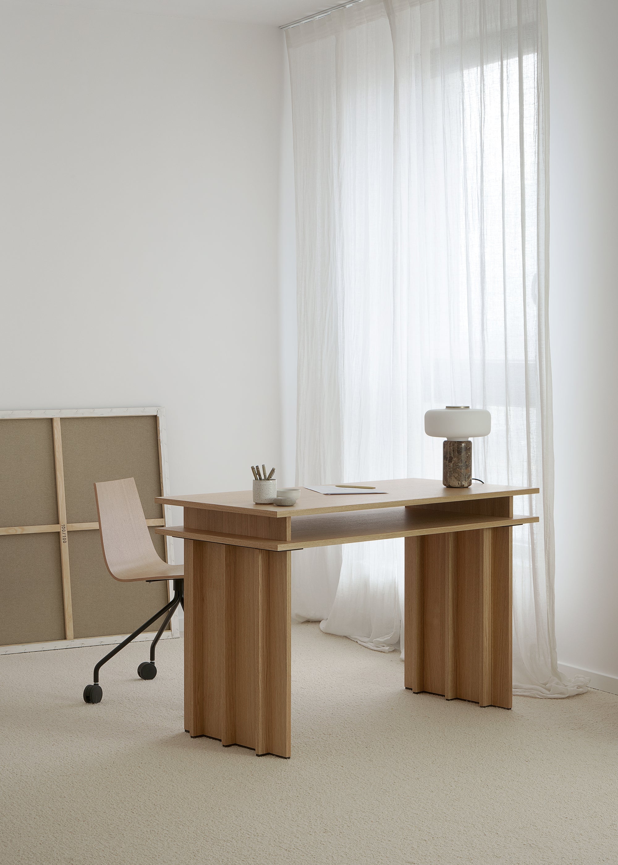PIATO desk / Natur oak TAMO DESIGN TEAM