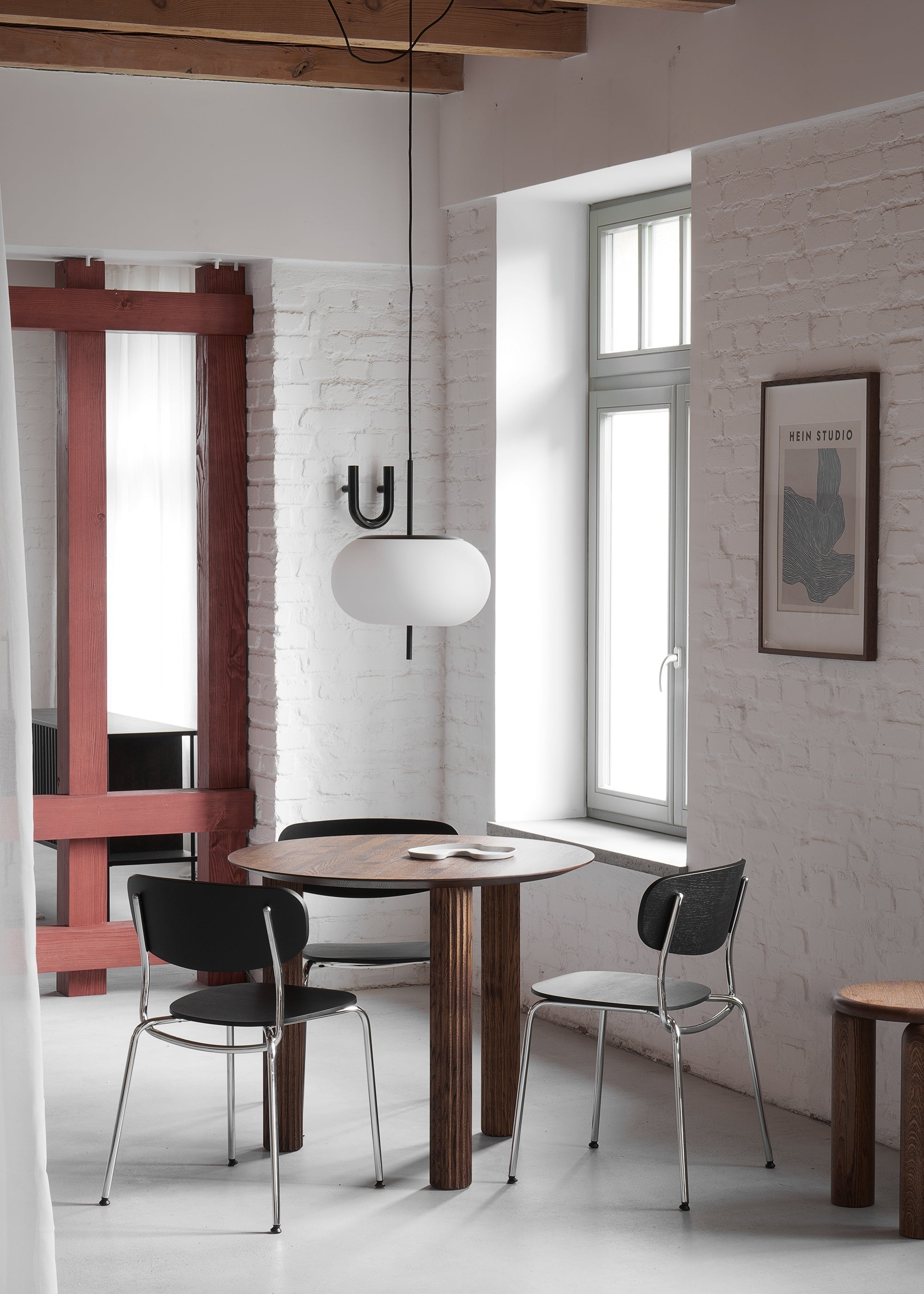 FILAR 90 table / Dark oak TAMO