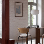 SPLOT SOFT chair / Black / Natur oak MARCIN LASKOWSKI