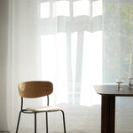 SPLOT SOFT chair / Black / Natur oak MARCIN LASKOWSKI