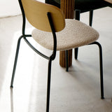 SPLOT SOFT chair / Black / Natur oak MARCIN LASKOWSKI