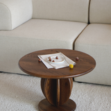 CITRUS LOW coffee table / Dark oak