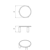 NEO LOW table / Natur oak