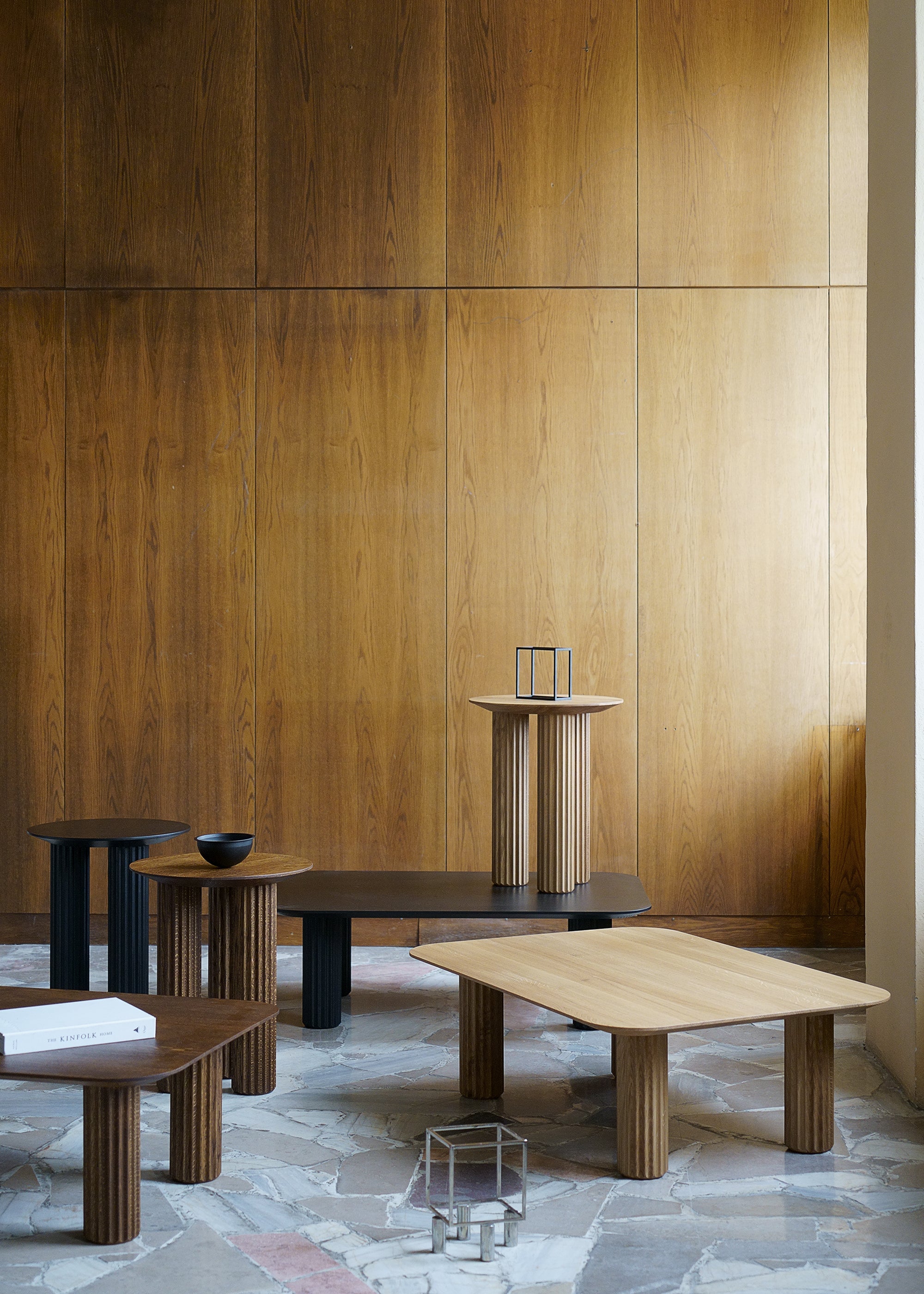 FILAR HIGH Beistelltisch Natur Oak