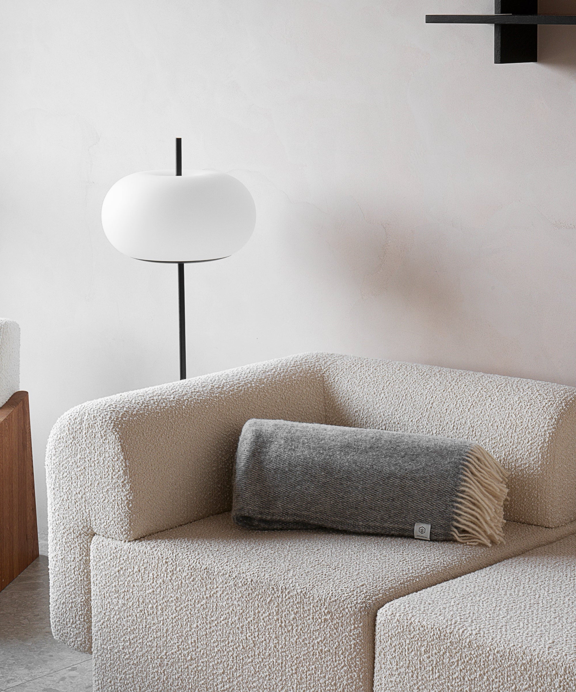 MERI blanket / Ash TAMO