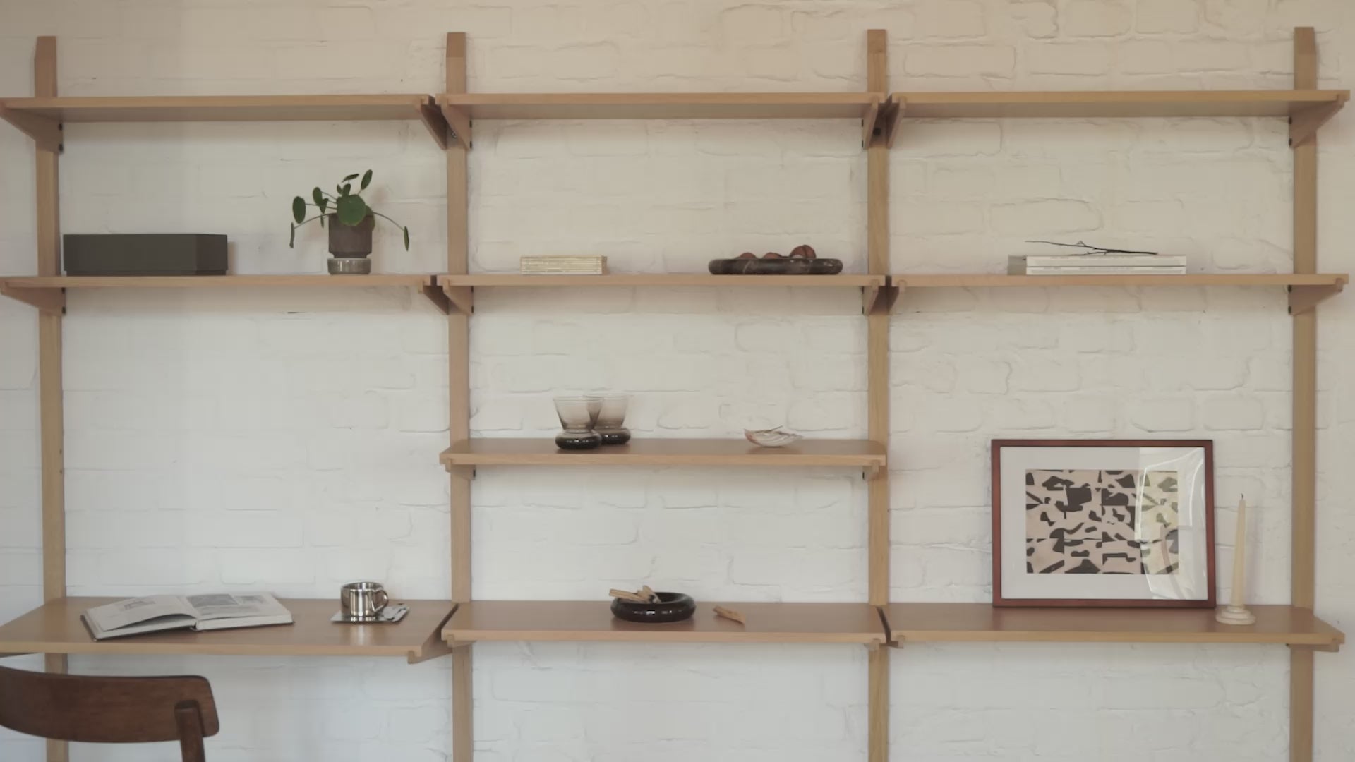 NOKI Shelves by Keiji Ashizawa – Minimal Japanese Wall Shelving